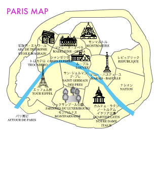 PARIS MAP